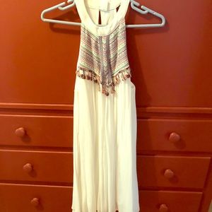 Luvosh Babysoll Fringe Dress Size Medium NWT